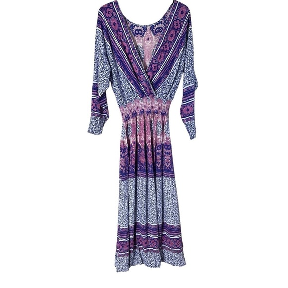 FREE PEOPLE She's A Lady Royal Maxi Dress - Picture 2 of 7